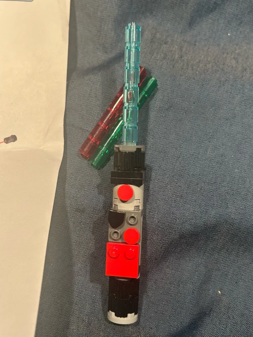 LEGO Lightsaber - make and take